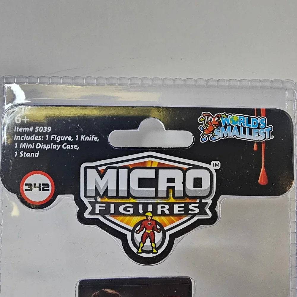 Worlds Smallest Micro Figures Chucky Horror Mini Action Figure 5039 New
